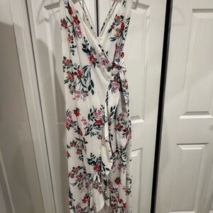 Floral Wrap Dress